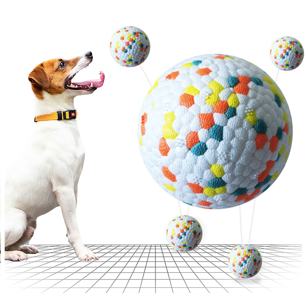 Dental Cleaning Dog Toy Ball
